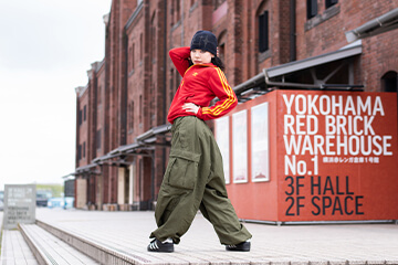 girlshiphopスタイルで踊るレッスン